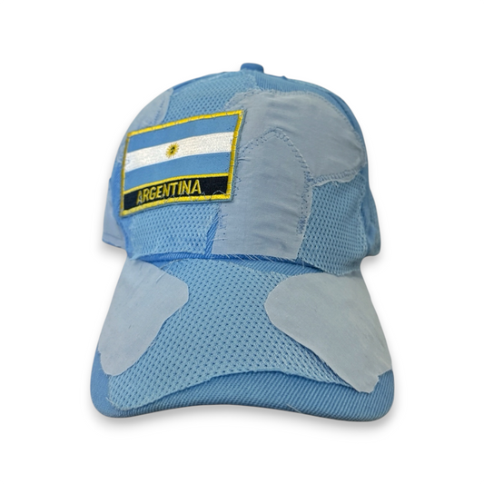 Argentina World Cup Patchwork Strap-back Hat