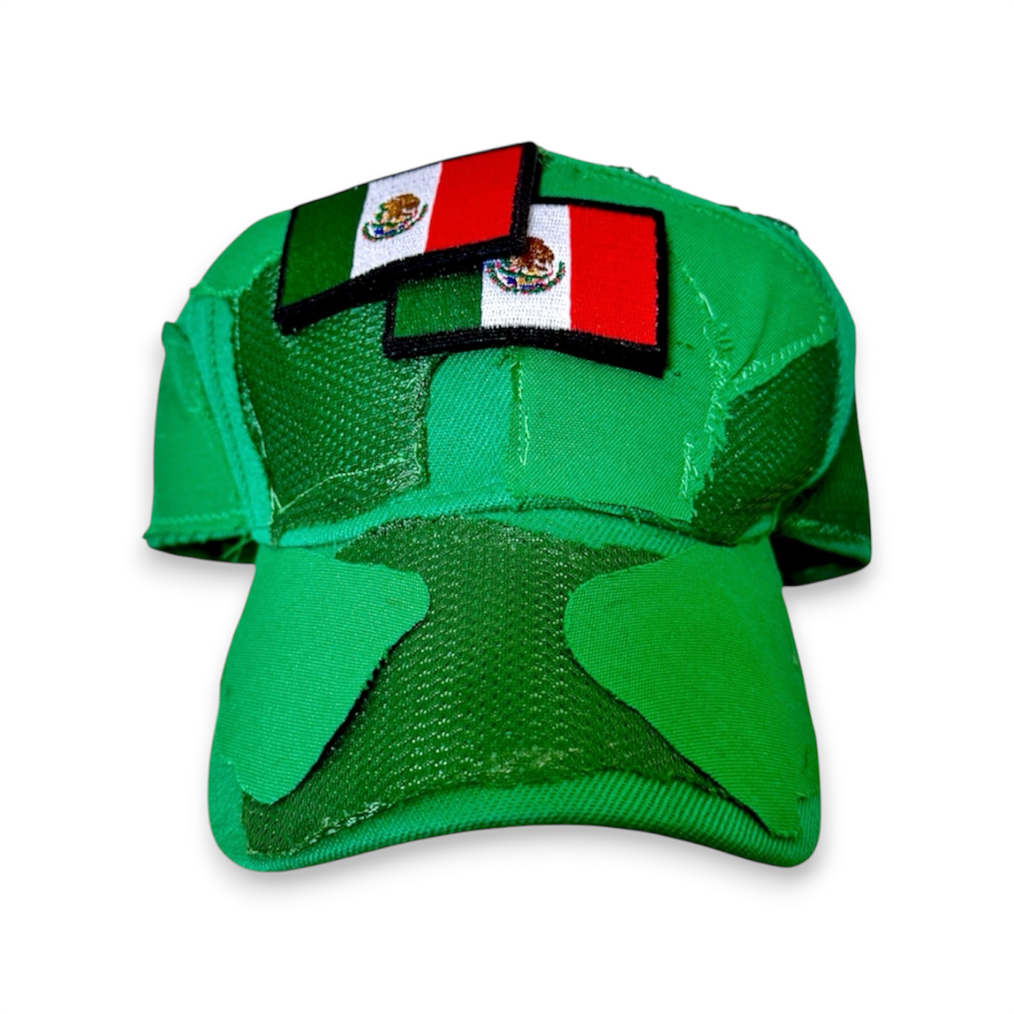 Mexico World Cup Patchwork Strap-back Hat