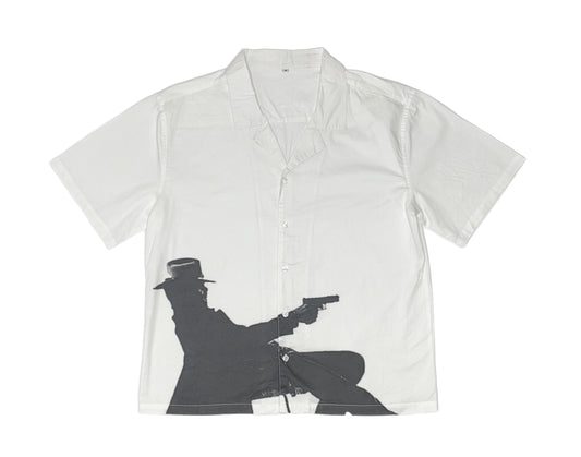 Bitter Feature Cowboy Short Sleeve Button-Up